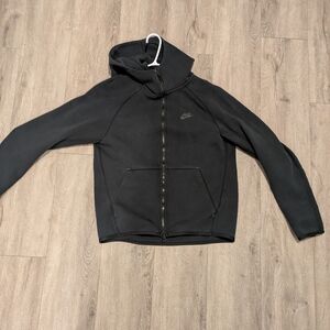 Nike Men's Black Tech fleece Hoodie Jacket